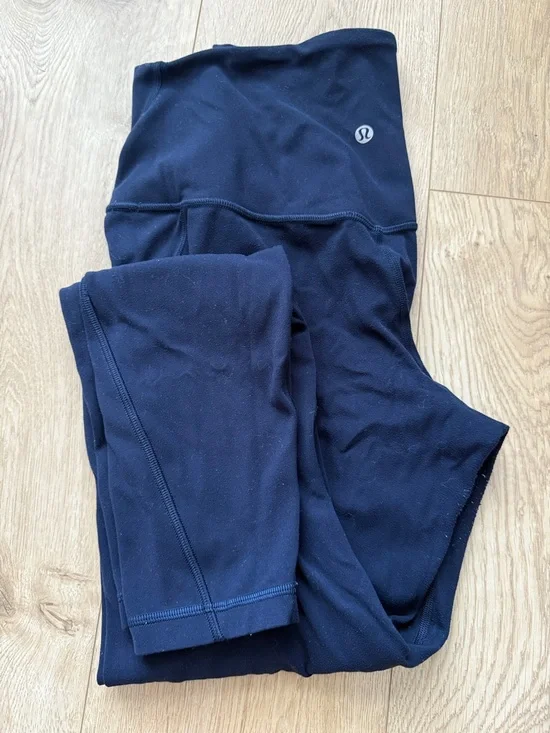 Lululemon Align with Pockets 28” Navy Blue - Picture 5 of 6